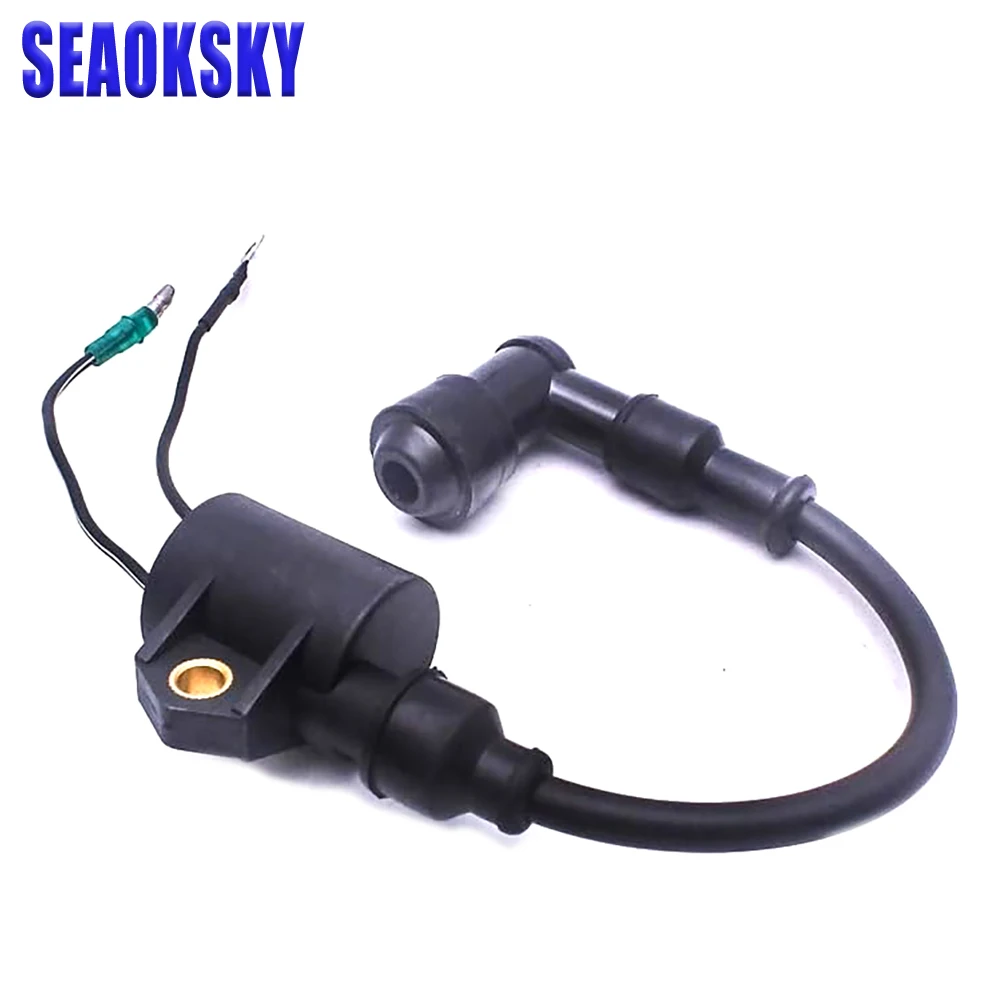 6H5-85570 Ignition Coil For Yamaha Outboard Motor 2 Stroke 40HP 48HP 50HP 2 Stroke 3 Cylinder L3 6H5-85570-00 Boat Engine Replac