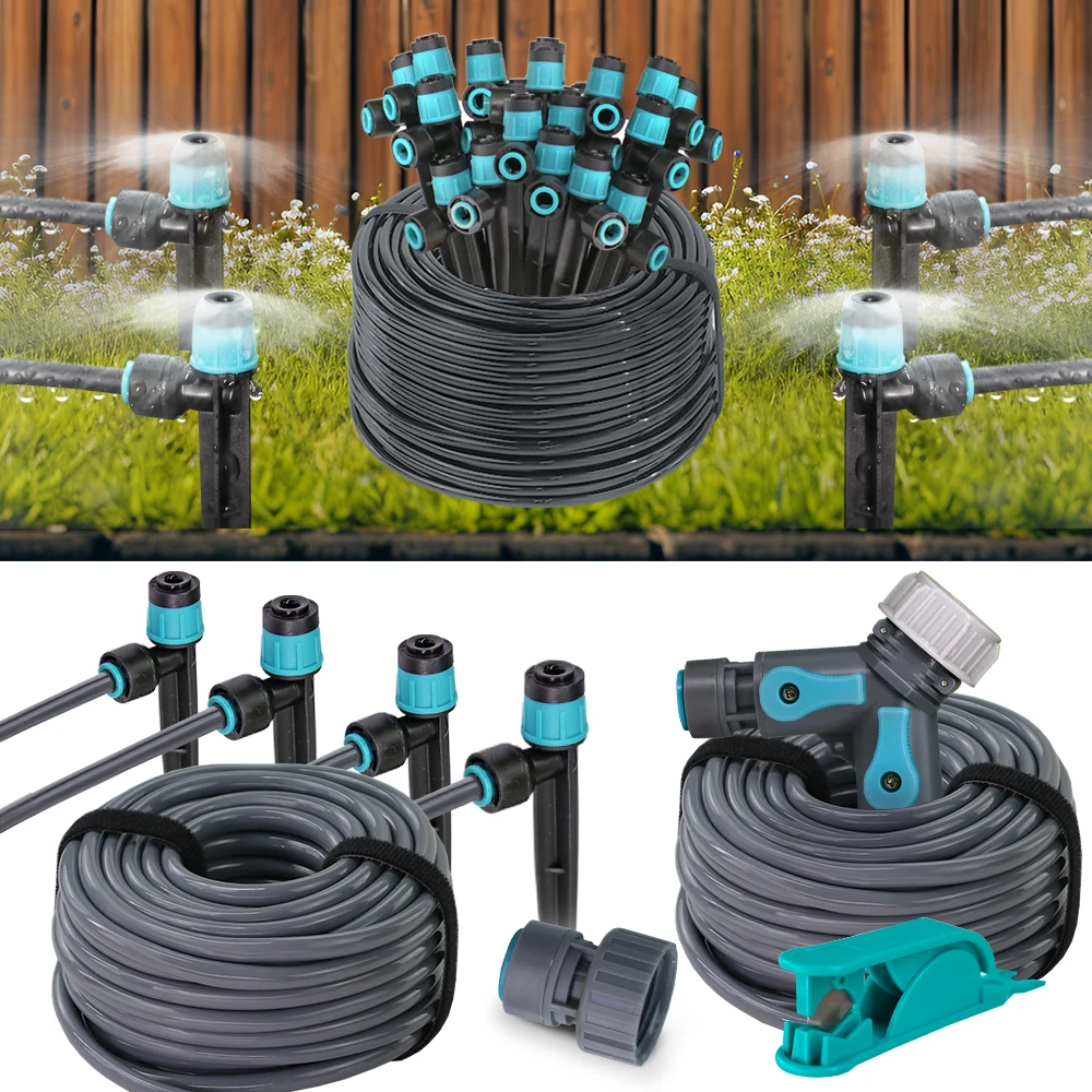 360° Bubbler Sprinkler Garden Irrigation Watering System 3/8