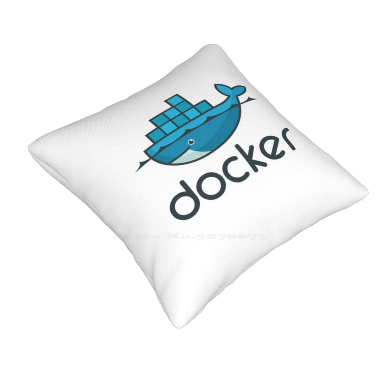 Docker Home Sofa Car Cushion Cover Pillowcase Docker Devops Container Development Linux Gnu Virtualization Box Code Production