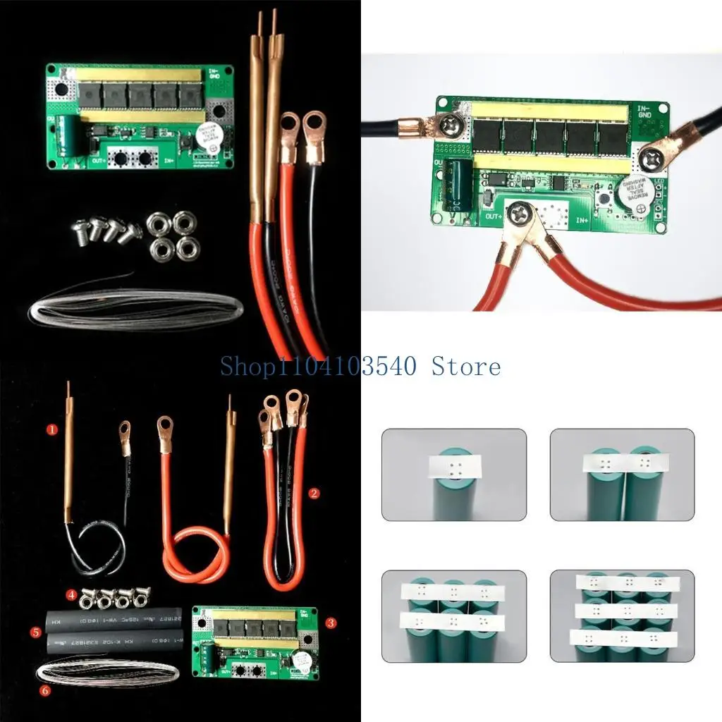 

02DC 12 В набор для точечной сварки DIY, используемый для электронной пайки, изготовления и ремонта ювелирных изделий, подходит