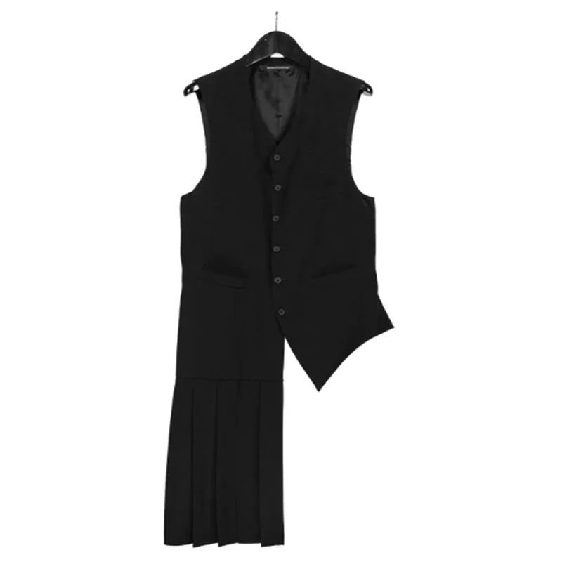 

2026 Spring/Summer New Fashion Multi-purpose Ruffled Jacket - High-Quality Customized Men's Fashion Showwear
