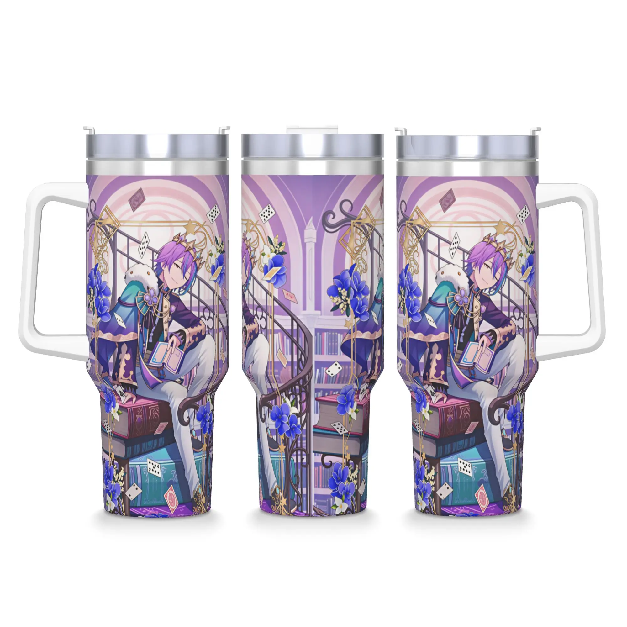 Project Sekai Rui Kamishiro Anime Game Tumbler  Cold and Hot Water Bottle Portable Stainless Steel Coffee Mug Travelist Mugs Cup