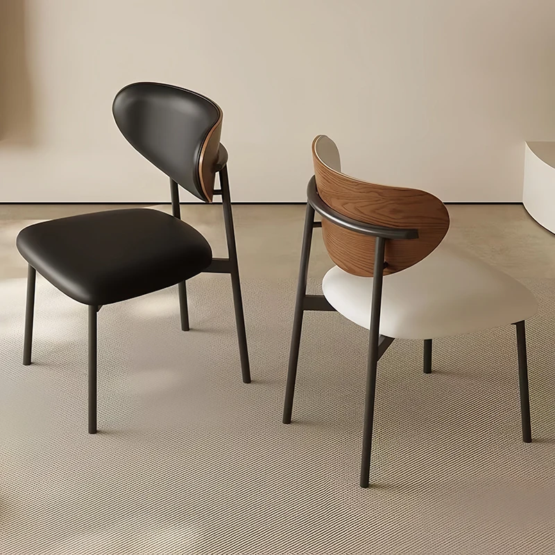 

Set Of 2 Premiumergonomic Comfortable Dining Chairs Aesthetic Room Chairs Nordic Silla Plegable Portátil Dining Room Furniture