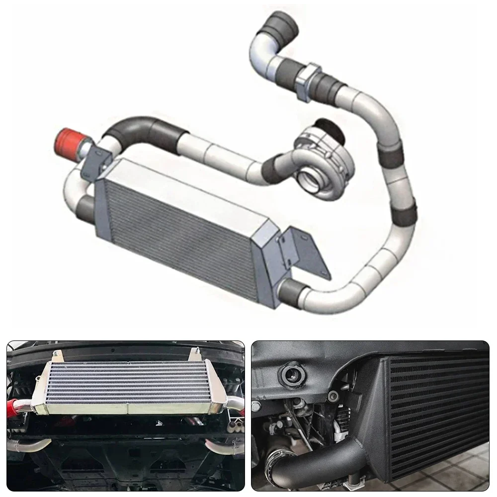 Universal Automotive Cooling Systems Front Mount tube intercooler Turbo Intercooler  OD=63mm charge air cooler