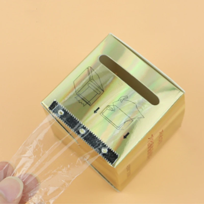 Cnk 42Mm/200M Wimper Plasticfolie Transparante Valse Wimpers Extensie Tool Professionele Ooggebruik Conserveermiddel Mackup Benodigdheden