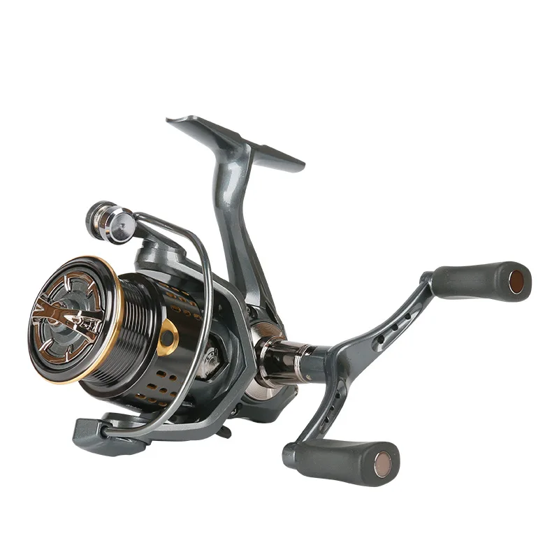 Fishing Reel DA 2000S/3000S Series 4+1 BB Metal Double Rocker Arm Spinning Wheel Max drag 15kg Outdoor Lure Throwing