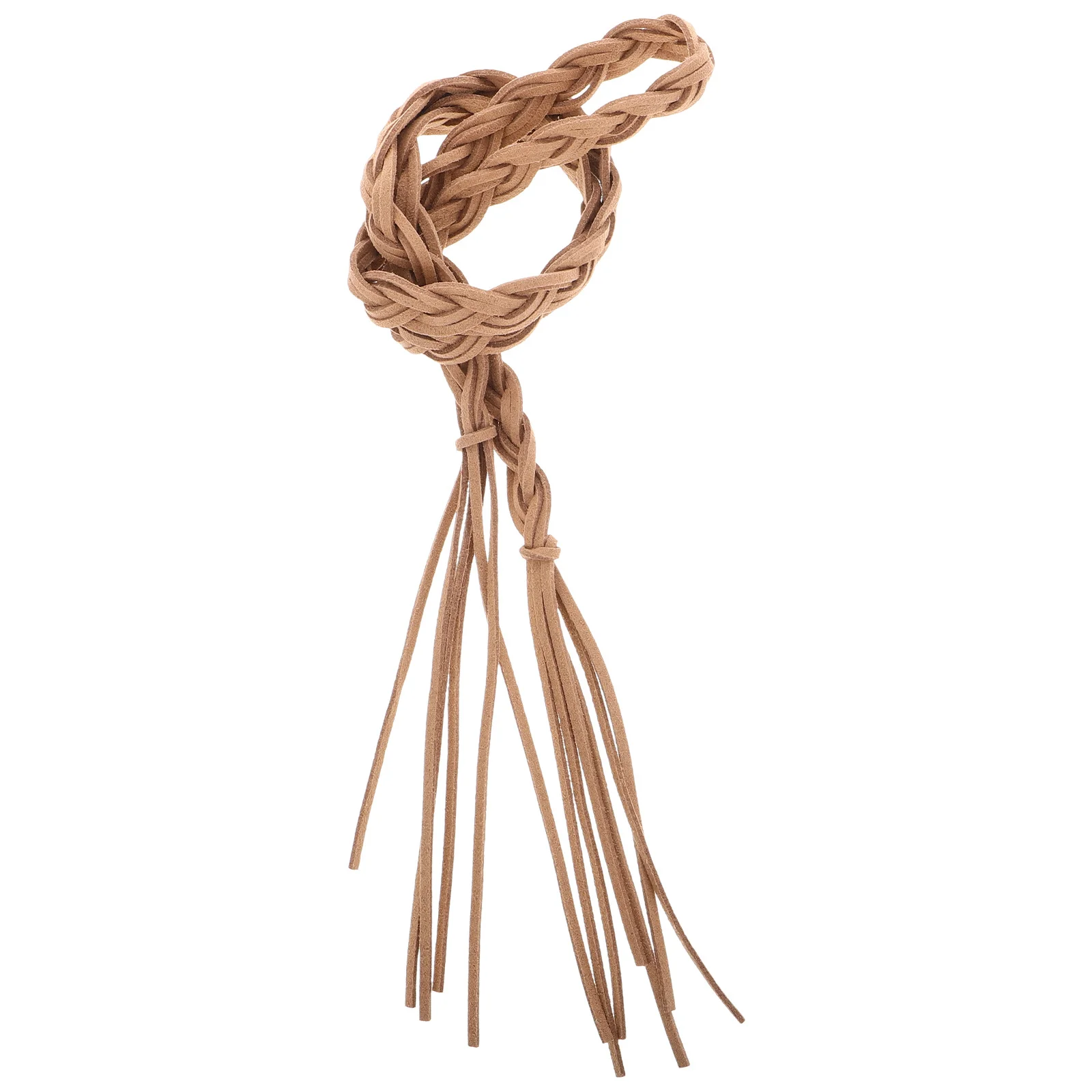 

Braided Hair Piece Decorative Hat Bands Adjustable Headbands for Women Men Cowboy Hats Fedoras Straw Hats Unique Charm