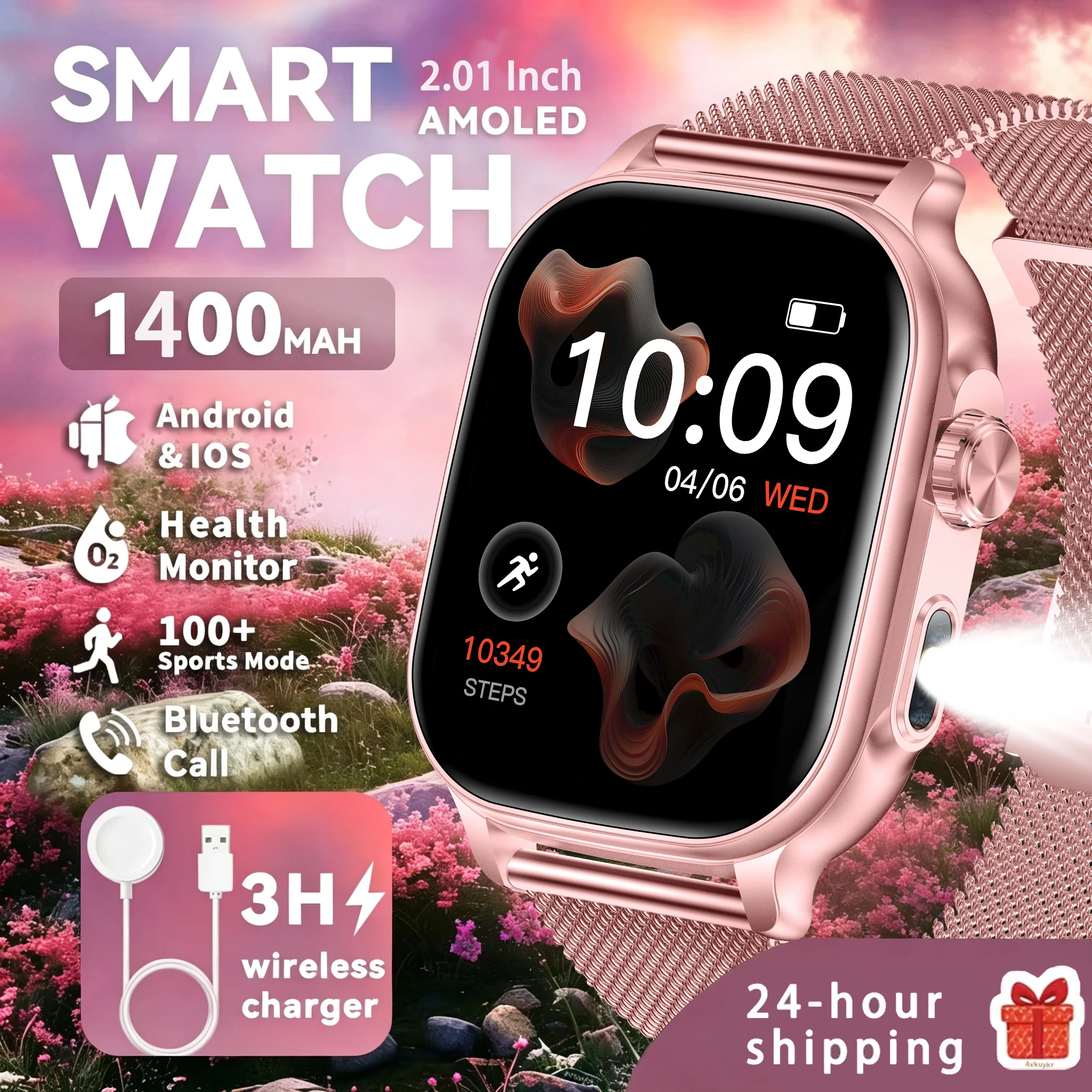 Smartwatch Watches For Women With Gps - iOS Android対応 Watch Ultra K62 メンズ