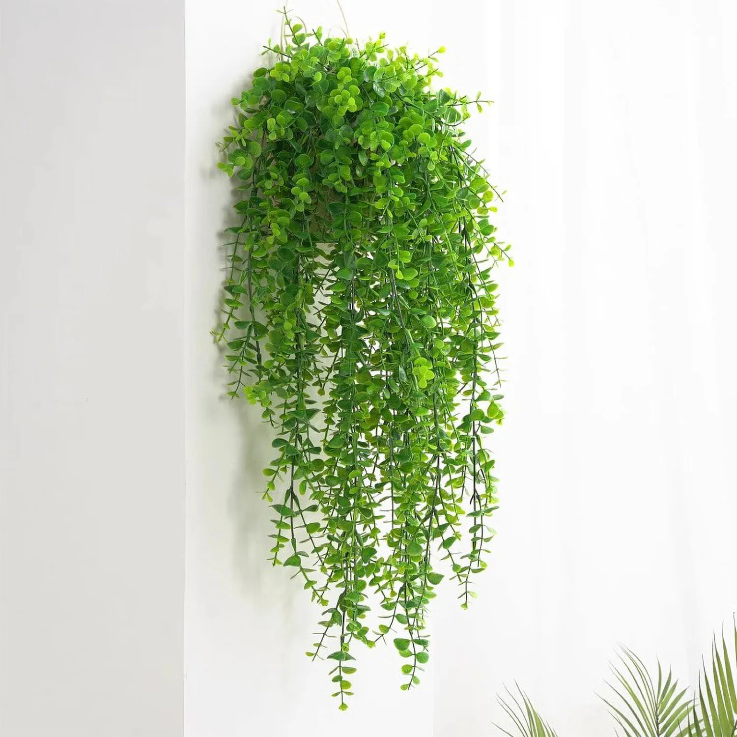 1/3 Stück 100cm Künstliche Pflanzenranke, Fake-Rattan-Efeu, Heimdekoration, Hängende Plastikblätter, Grasgirlande, Outdoor-Hochzeits- und Partydekoration