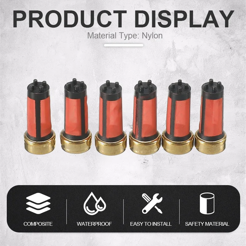 20 Pcs 14*6*3Mm คุณภาพสูงรถหัวฉีดน้ำมันเชื้อเพลิง Micro สำหรับ Mitsubishi Auto อะไหล่อุปกรณ์เสริม MD619962