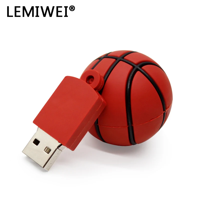 Balo Hoạt Hình Usb Đèn LED Bóng Đá Bóng Rổ Bóng Chày Bowling Bóng Bầu Dục Tennis Ổ Đĩa Flash USB Pendrive 32Gb Cle Usb dính