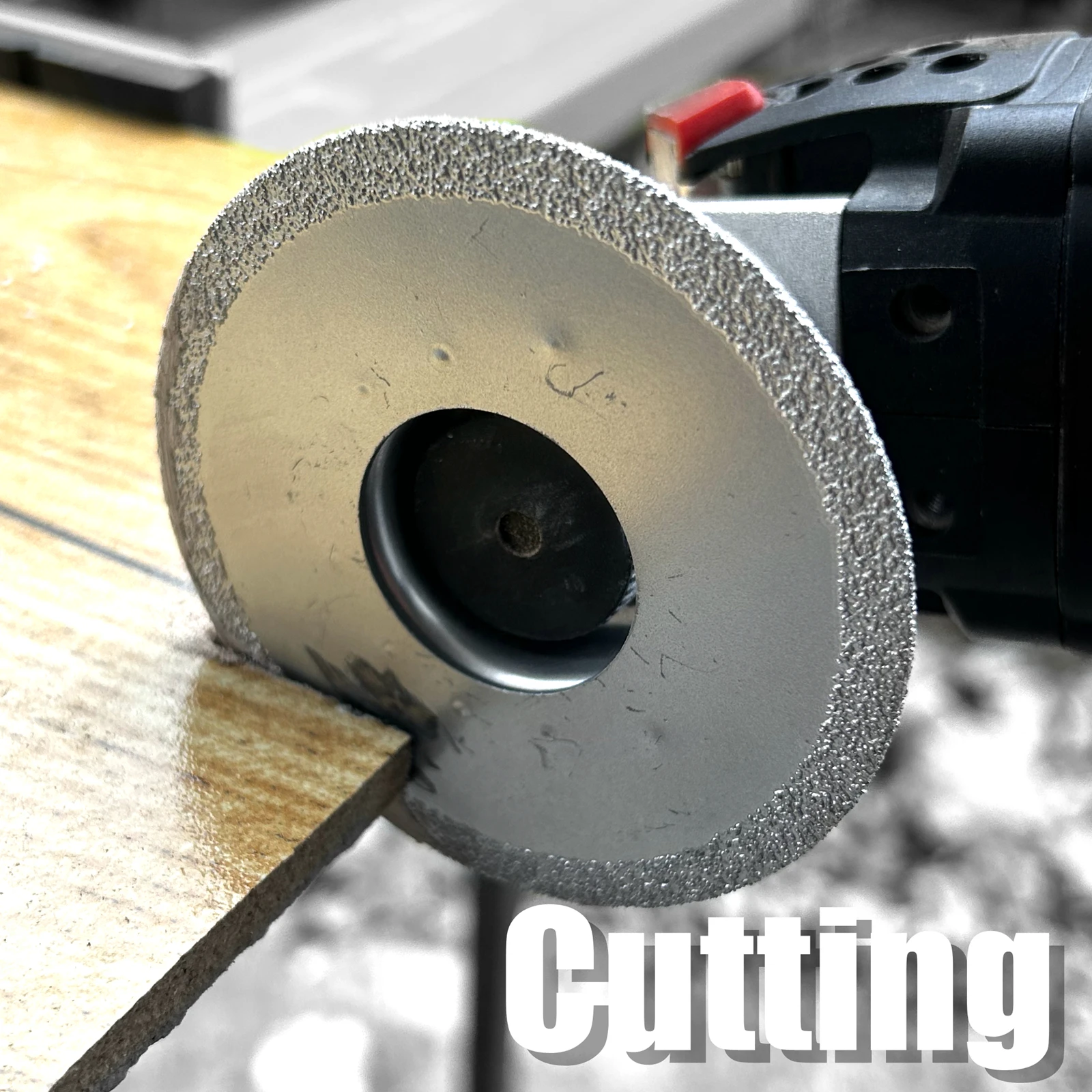 Vearter 3Pack 80Mm Vacuümgesoldeerde Diamant Oscillerende Multi-Gereedschap Zaagblad Cutter Voor Voor Cement Grout Verwijderen flush Cut