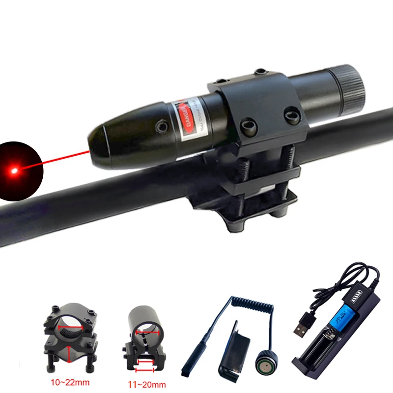 Green Laser Sight Rechargeable Laser Calibrator Infrared Laser Sight Riflescope Hunting Glock Sight Hunting Accessories