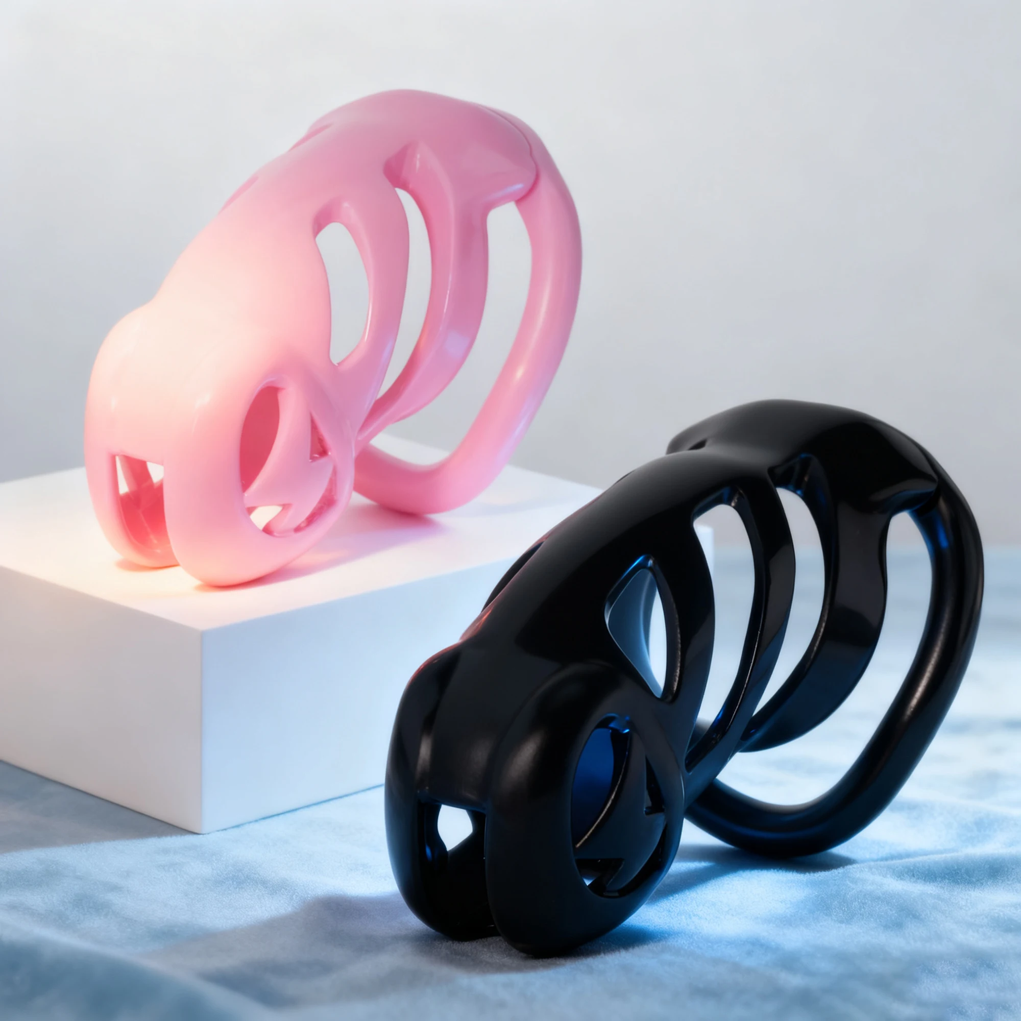 Male Chastity Cage Sissy Fetish Belt Invisible Chastity Lock Rings With 4 Sizes Cock Cage Bondage Device Sex Toys For Men Adults view 5
