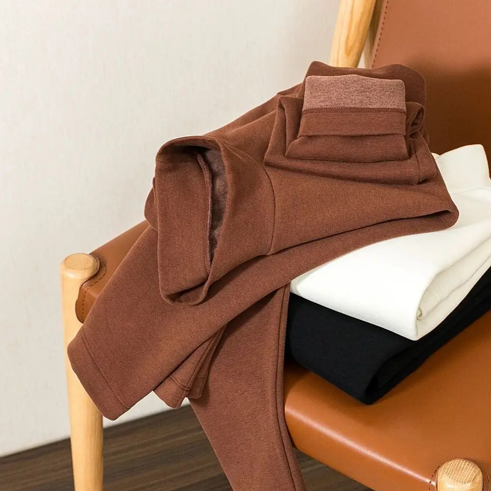 

Теплое мужское термобелье с начесом, класса люкс, для осени и зимы, комфортное, мягкое, футболка-база