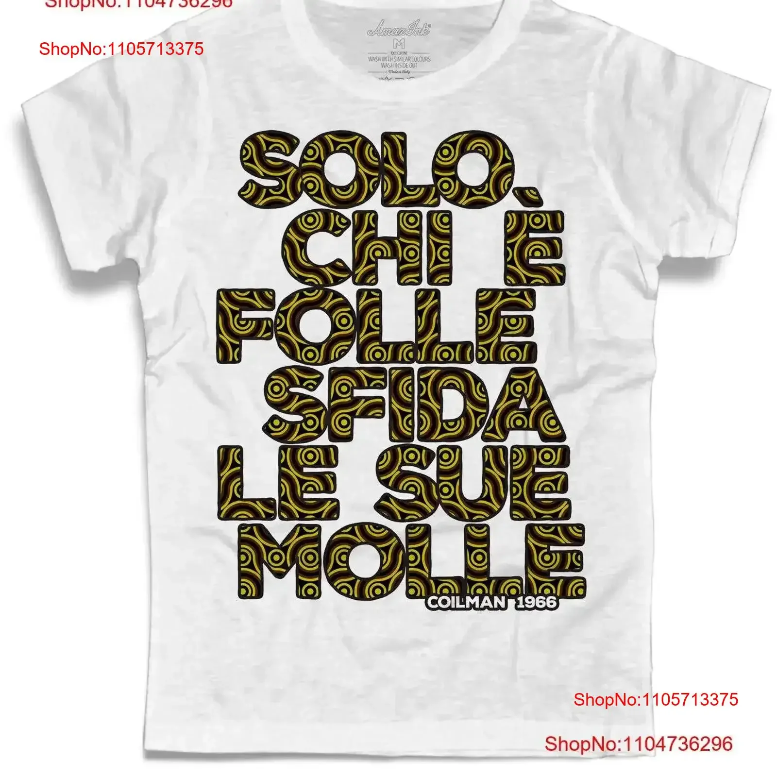 IMPOSSIBLE COIL MAN Coilman Men's T Shirt Only He Who Is Crazy Challenge His Springs vintage Washed fashion Soft Breathable