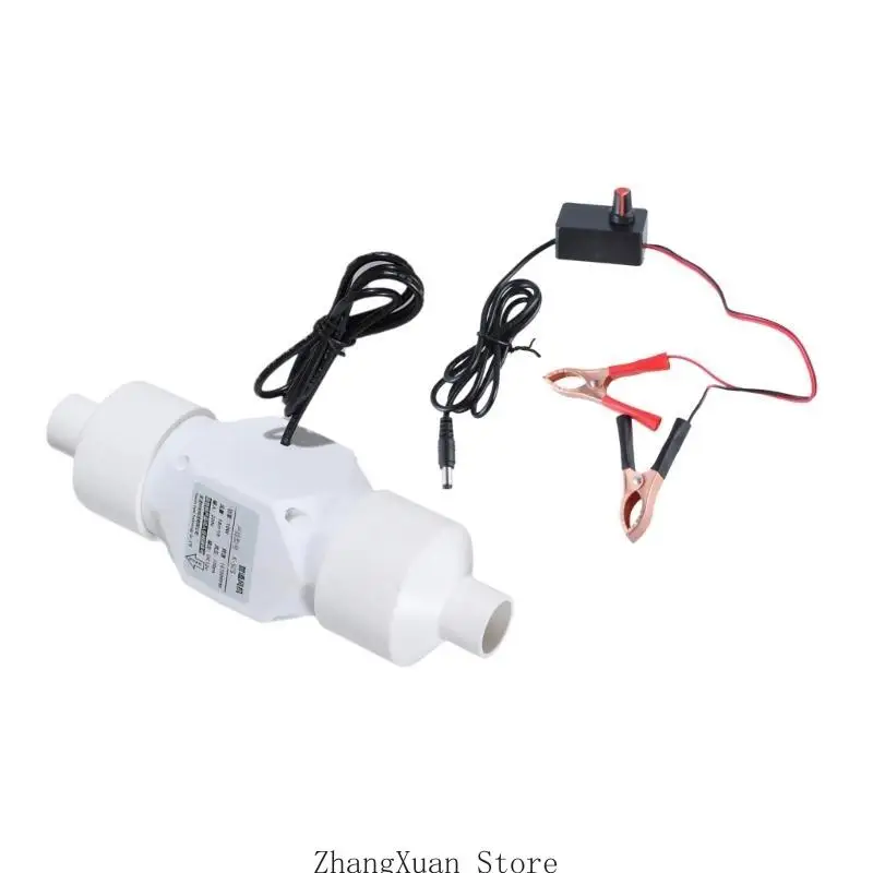 

12 В вытяжной вентилятор с низким уровнем шума, линейный воздуховод, гидропонный воздуходувка, вытяжной вентилятор для дома,