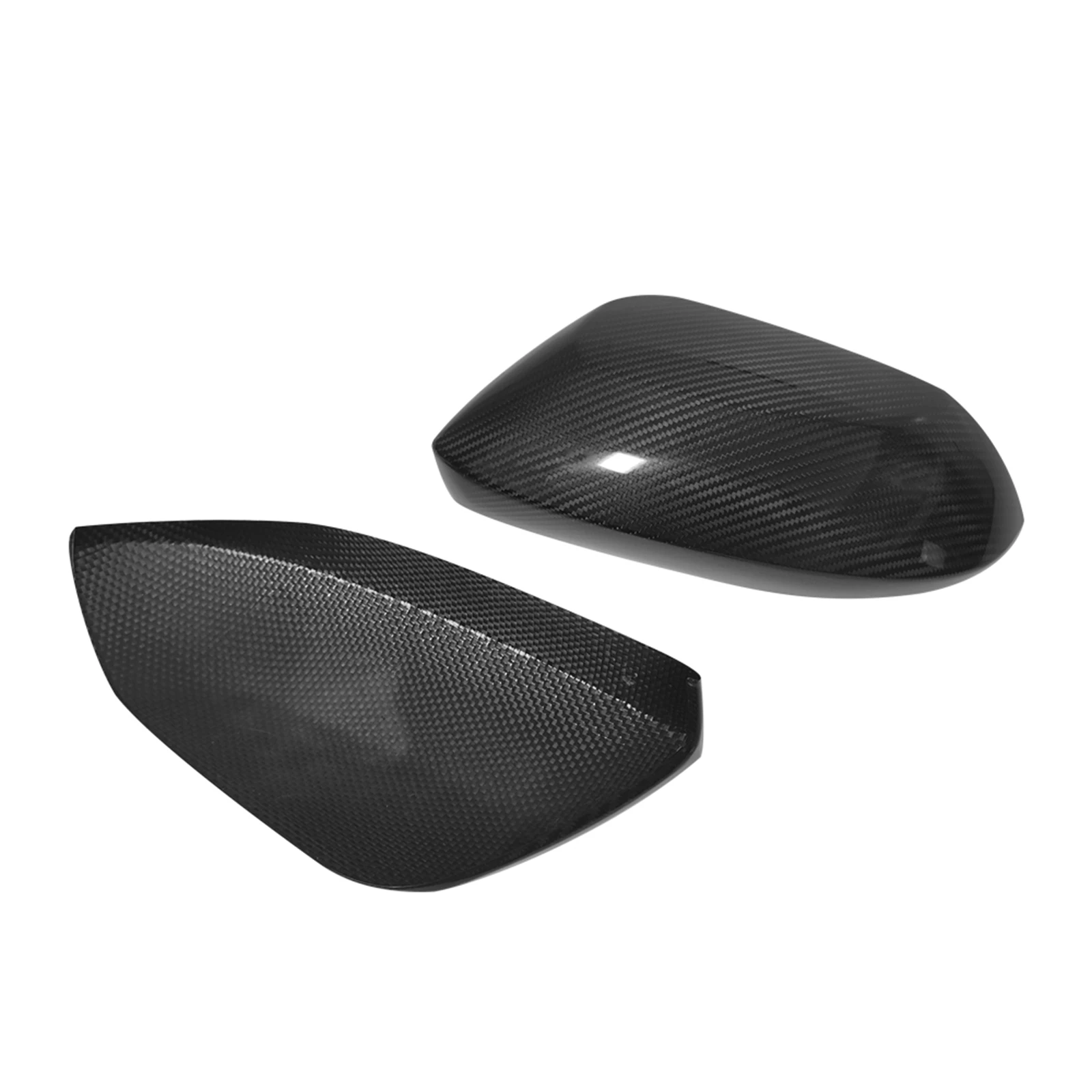 Pop For Toyota Corolla Yaris GR 2020-2025 Rear View Mirror Cover Dry Carbon Fiber Exterior Side Rearview Shell Case Cap Add-on T