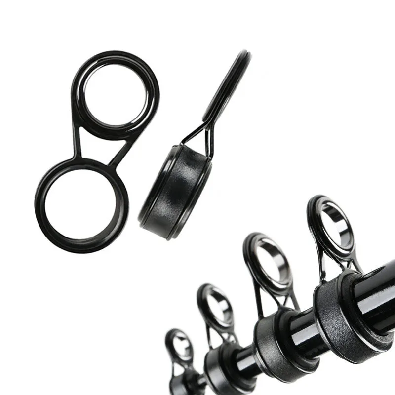 

Направляющее кольцо для морской удочки 1,5-24,0 мм, черное проволочное кольцо из нержавеющей стали, аксессуары для рыбалки «сделай сам»