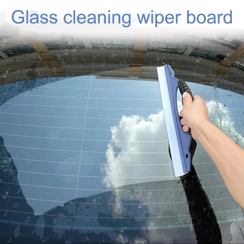 Picture 3: Soft Silicone Car Window Hand Squeegee Nonscratch Auto Glass Water Wiper Scraper