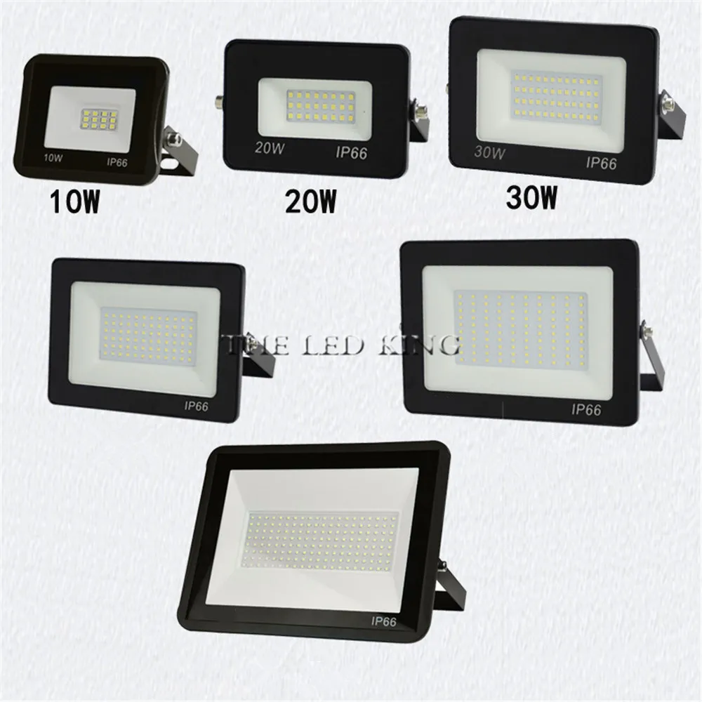 

Led Flood Light 220V-240V Outdoor Spotlight Floodlight 10W 20W 30W 50W 100W Wall Lamp Reflector IP65 Waterproof Garden Lighting