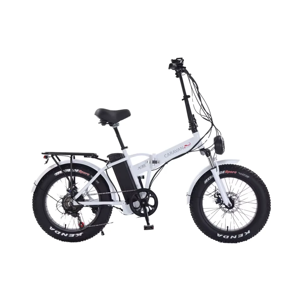 

E-bike 20 Inch Fatbike 48v 12ah Battery Suspension Fashion Small Folding Electric Bike 1000w 500w Electric Bike Bicycle Ebike