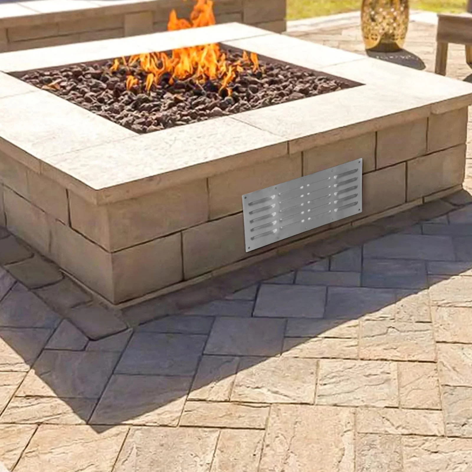 Air Circulation Grill Ventilation Excellent Durability Fireplace Installations Long-term Use Masonry Fire Pits