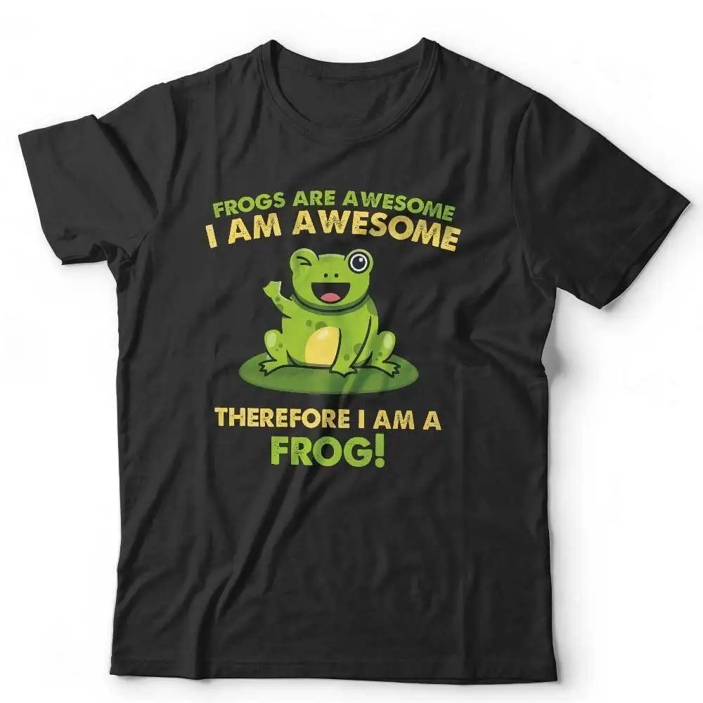 Frogs Are Awesome T Shirt Kids Funny Cute Animal Humour Toad Kawaii