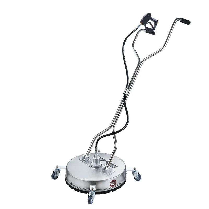 

High Pressure Washer Stainless Steel Floor Pan Walking Household Floor Washer 21 Inch Road Washer with 4-wheel Brush