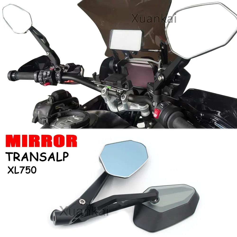 

For Honda XL750Transalp XL750 Transalp 2023 New Motorcycle Accessories Collapsible Rearviews Mirrors CNC Aluminum Side Mirrors