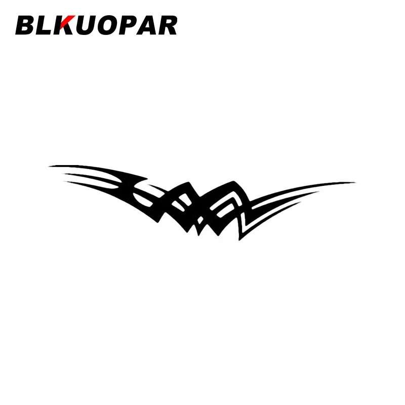 BLKUOPAR Tribal Fire Car Stickers Vinyl Creative JDM Anime Die-cut Scratch-Proof Windshield Trunk Decoration Car Accessories