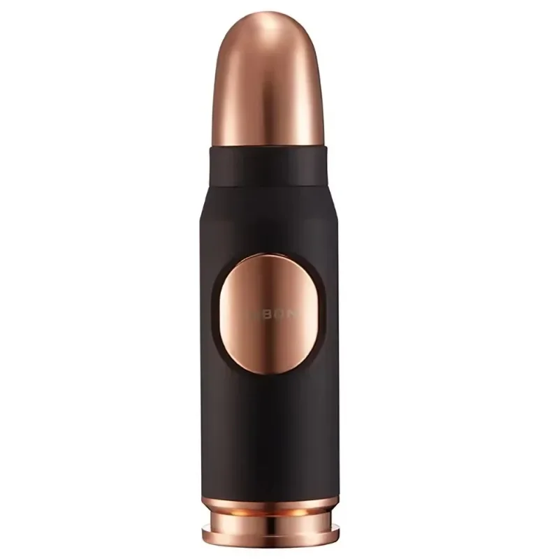 JOBON Metal Bullet-Shaped Windproof Butane Lighter with Jet Flame - Ideal Cigar Smoking Accessory & Men's Gifts BBQ image 3