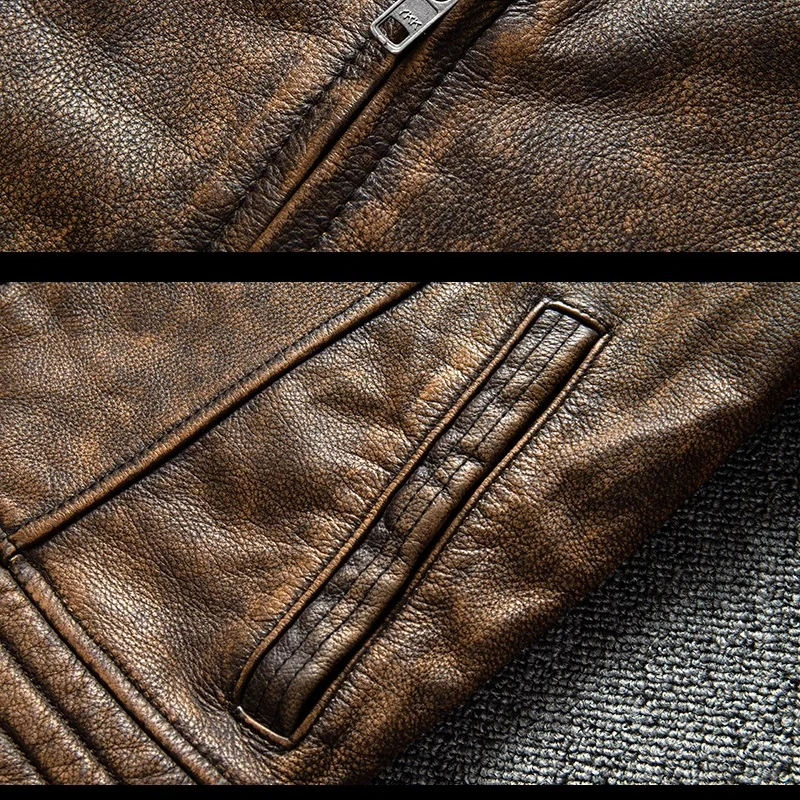 AYUNSUE Vintage Skórzana Kurtk – Jackets recenzja i cena