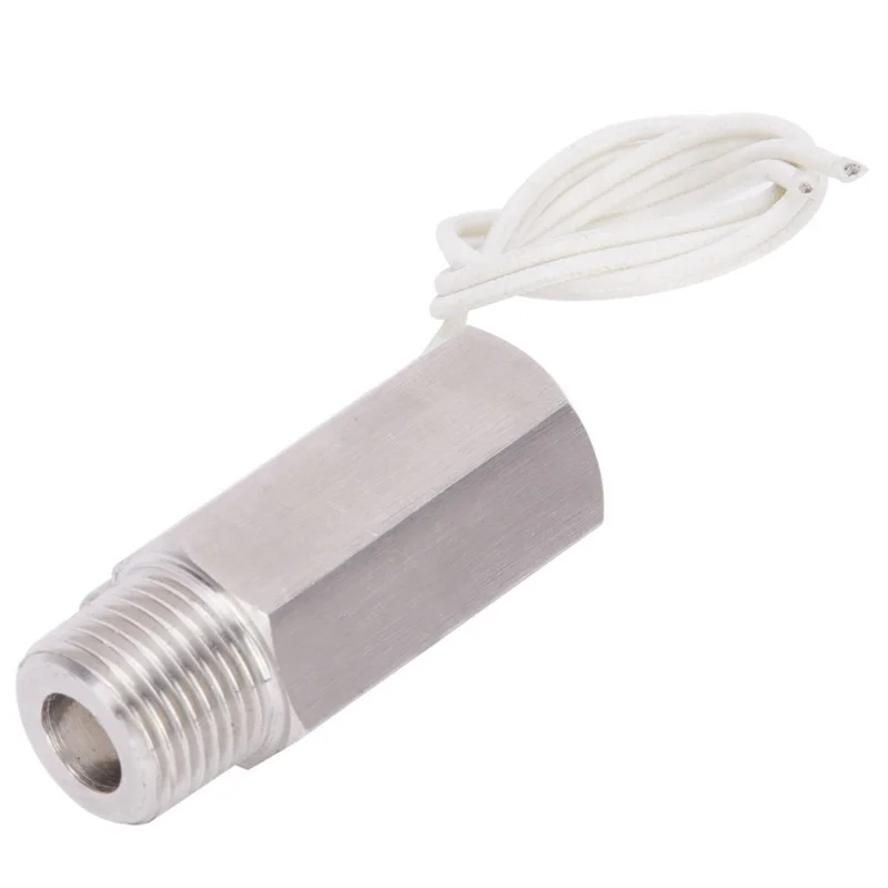 Water Flow Switch Sensor 304 Stainless Steel G1/2in Female/Male Thread For Welding Machine