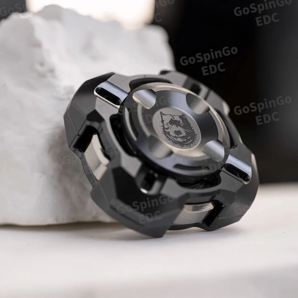 KTS EDC M4 TENON Fidget Spinner Youth Edition Internal And External Linkage Mechanical Exhibition Limited Fidgeting Spinners