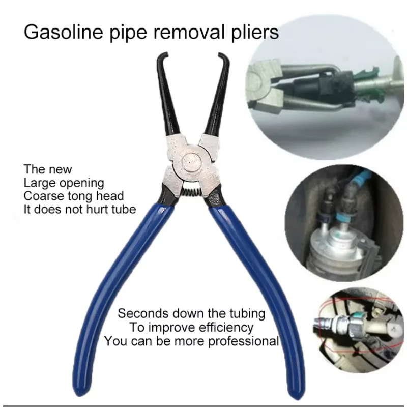 High Quality Joint Clamping Pliers Fuel Filters Hose Pipe Buckle Removal Caliper Carbon Steel Fits for Car Auto Vehicle Tools
