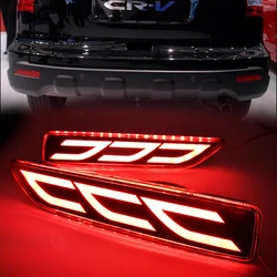 Rear Bumper Light LED Reflector Braking Driving Lamp for Honda CRV 2007 2008 2009 Pair