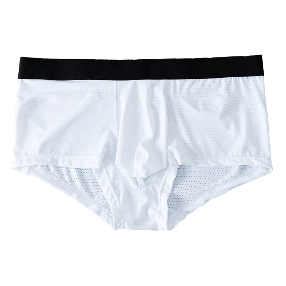 Soft Material Boxer Underwear Classic Style Men Underwear Luxury Ice Silk Men Boxers Men Men Mesh Boxer Shorts