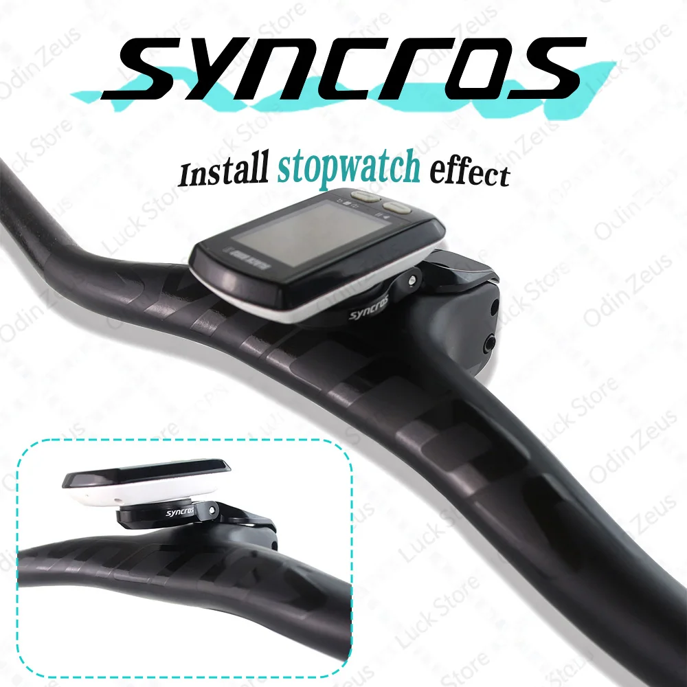 حامل كمبيوتر من سبائك الألومنيوم قابل للتعديل، يتكيف مع SYNCROS FRASER IC SL قمرة القيادة المتكاملة MTB، Garmin، GPS، Bryton، Wahoo #3