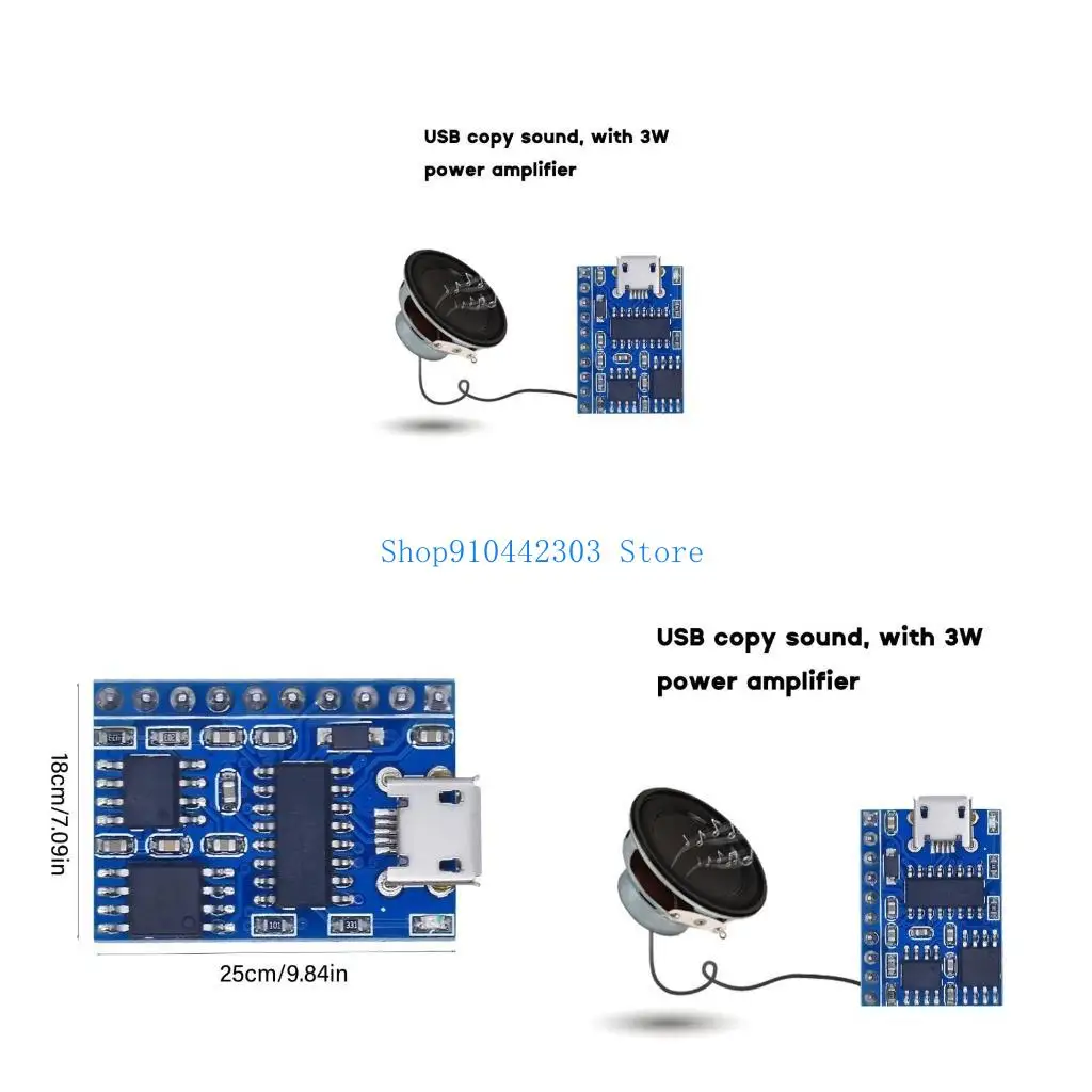 

L4MD MP3 Sound Module USB Программируемое движение активируемое записи поздравительной карты