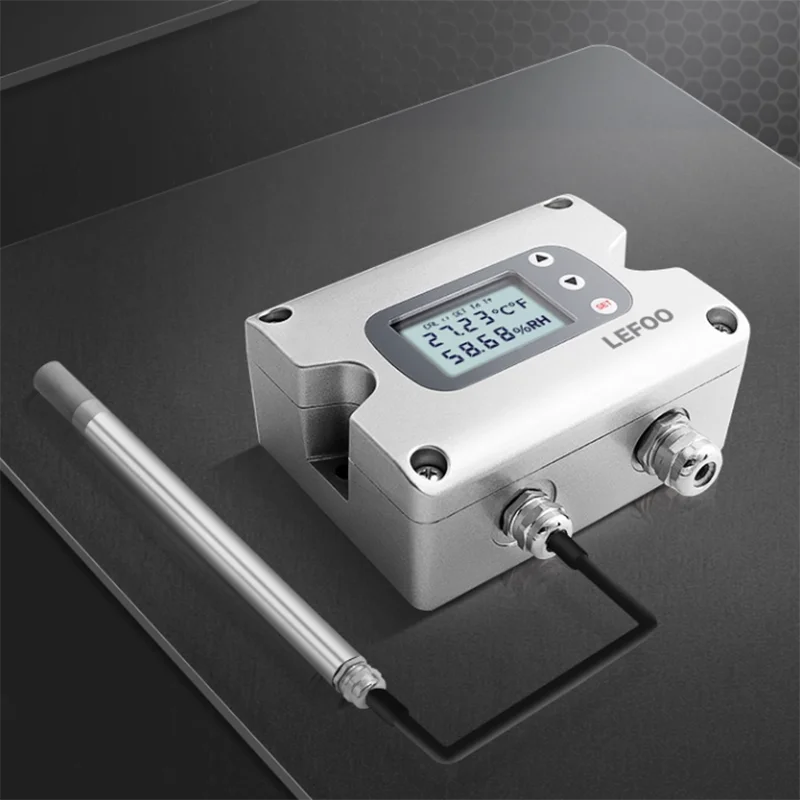 LEFOO LFH70 High-Temperature Temperature & Humidity Transmitter High temperature range:-40~180°C