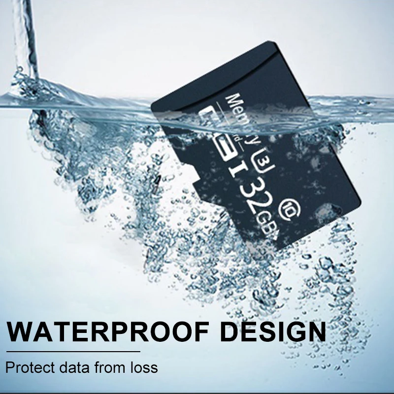 Memory Card MP3 Music Player SD Card Waterproof Storage Device for Smart Phone,MP4,MP5,Watch,Dashcam,Camera 8G/16G/32G/64G/128G