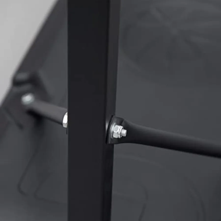 Verstellbarer, tragbarer Basketballkorbständer mit 29-Zoll-Rückwand und Rädern für den Innen- und Außenbereich, Höhenbereich von 5,1 Fuß bis 6,9 Fuß