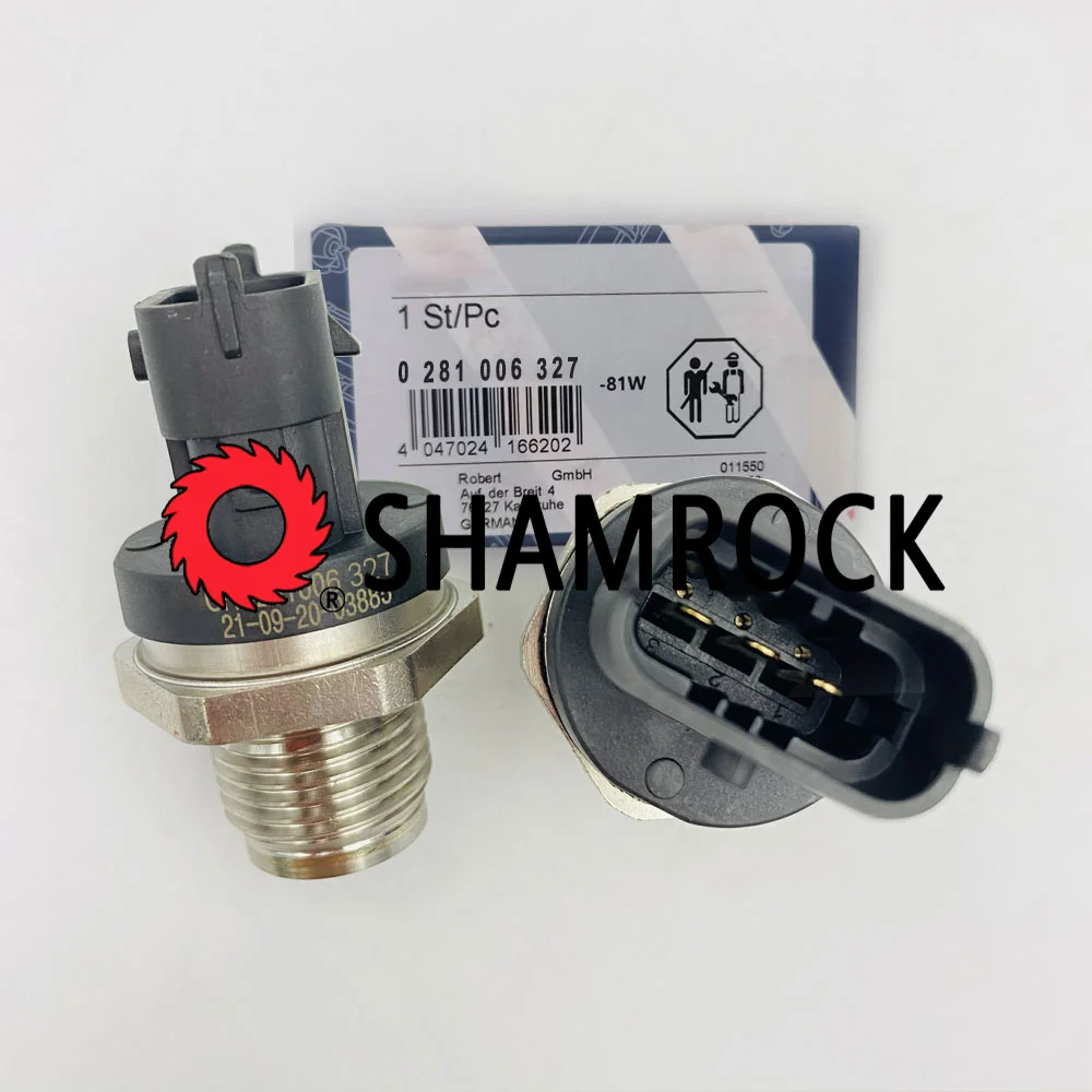 original Fuel Rail Pressure Sensor Common Regulator OEM 0281006327/0281006112/0281002937 fo 2007-2012 Ddodge Rram 2500 3500 4500