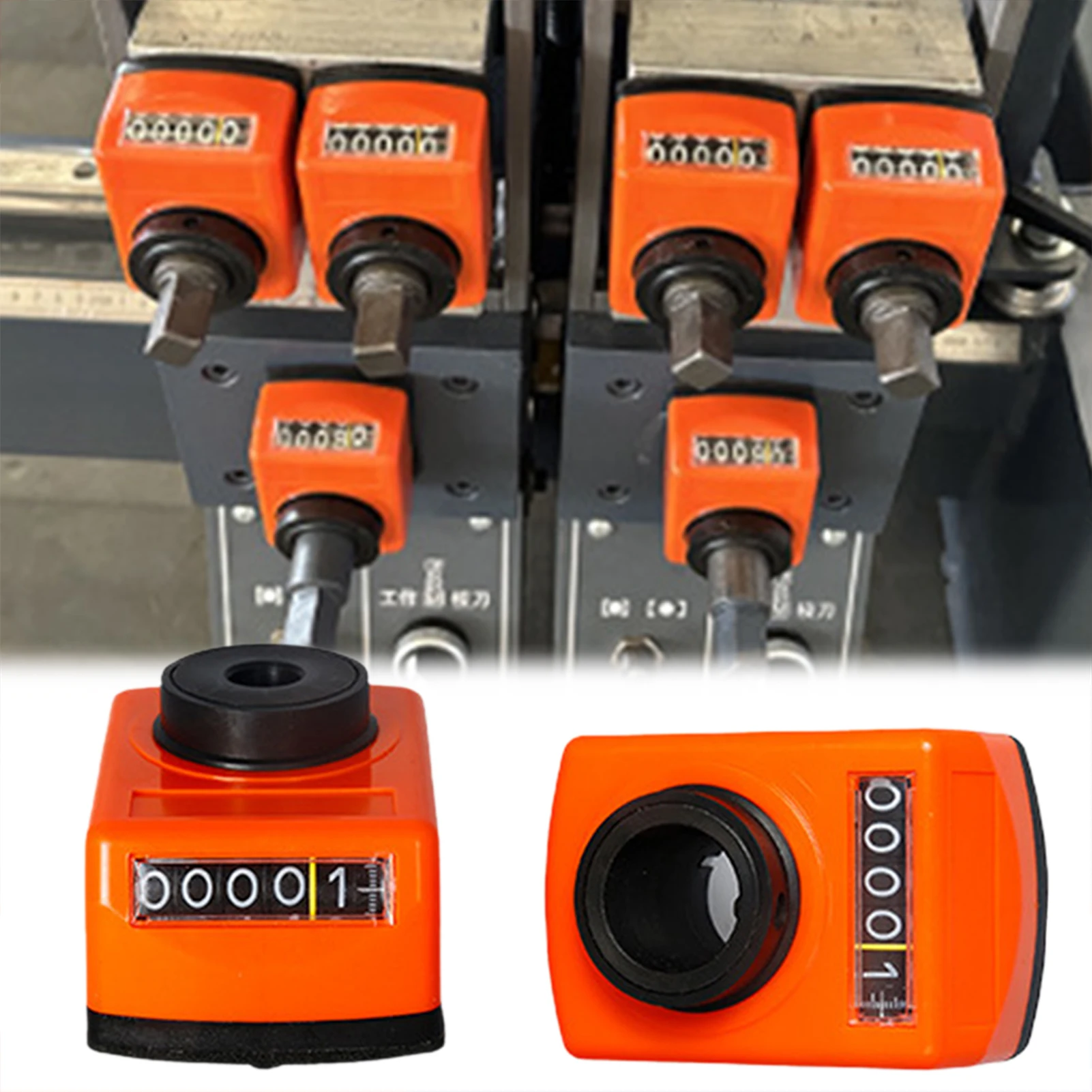 0912-2.0-20-0-A Digital Position Indicator Counter Standard 20mm Hollow Shaft 0912 Series Spindle-Position Indicator Replacement