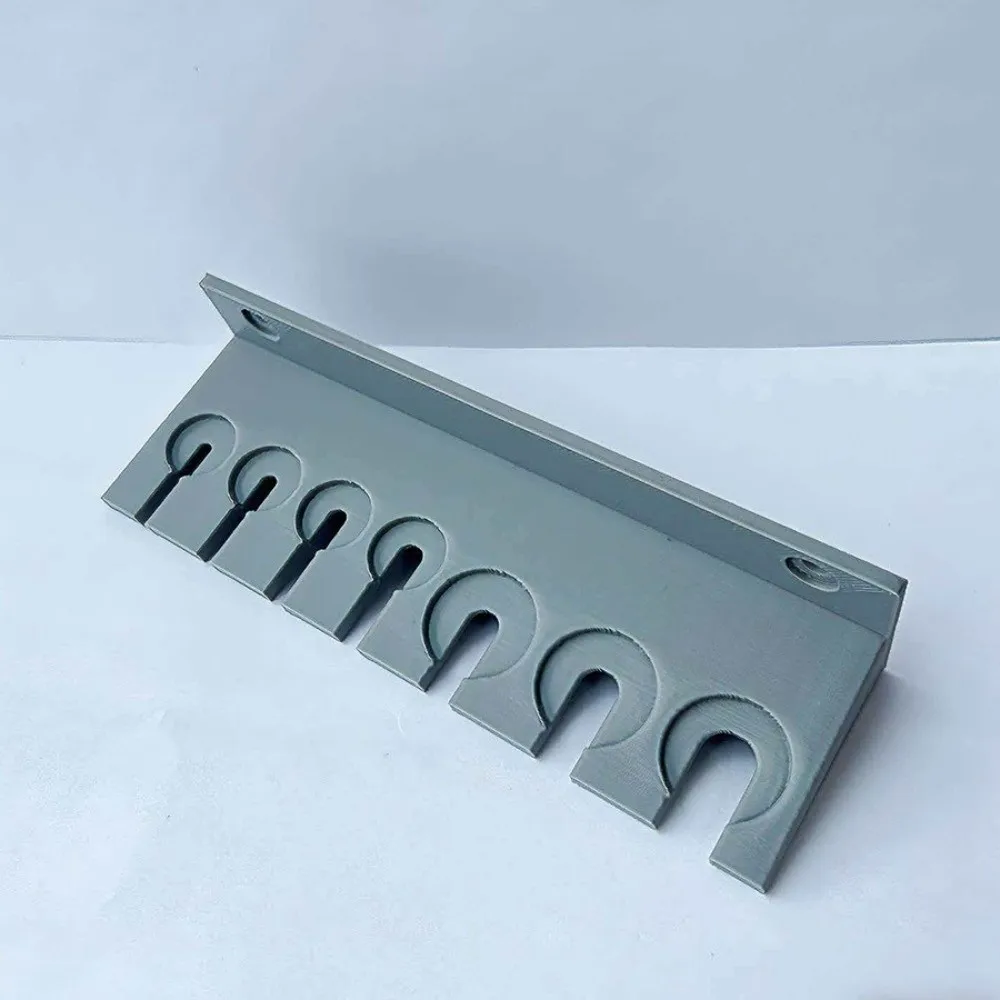 Wall Mounted Tool Rack Multifunctional Compact Size Screwdriver Holder No Drill Design Small Parts Storage Tool Holder
