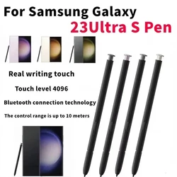 새로운 정품 S23 울트라 5G S펜 스타일러스 삼성 갤럭시 S23 울트라 S23U 스타일러스 휴대폰 스크린 터치펜 블루투스 지원