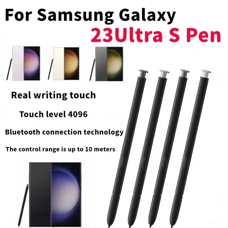 New Original S23 Ultra 5G S Pen Stylus For Samsung Galaxy S23Ultra S23U Stylus Mobile Phone Screen Touch Pen Support Bluetooth