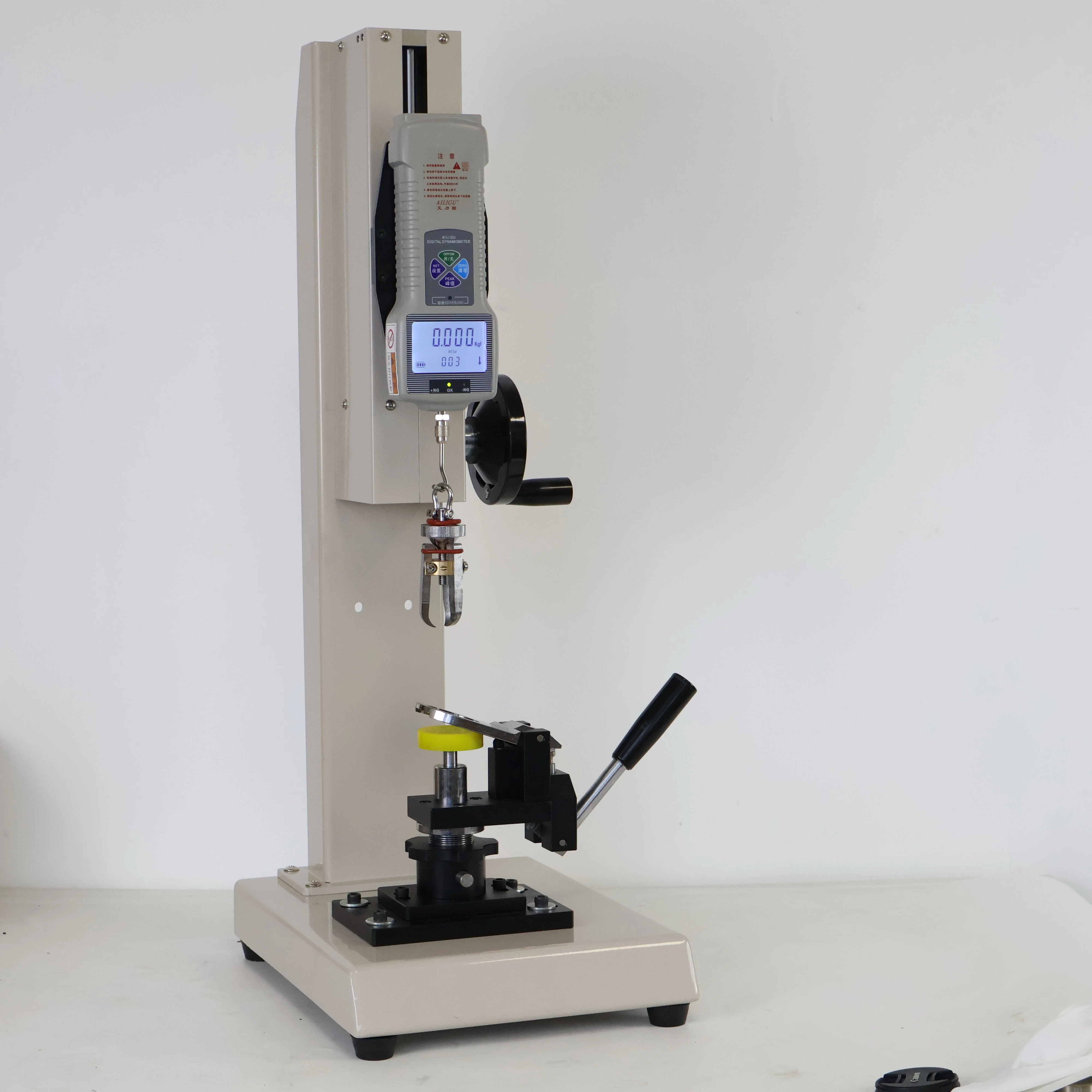 

ASTM EN 1-Year Warranty Snap Button Tensile Tester 220V Voltage Digital Tension Tester