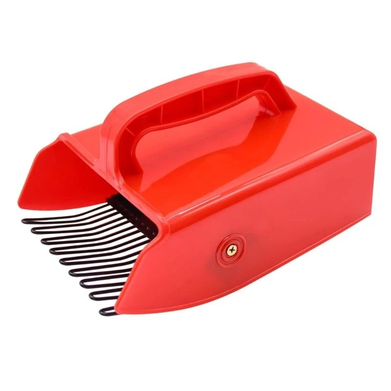 

652F User Friendly Pickers With Ergonomic Grip Sturdy Metallic Comb Perfect For Collecting Blueberries Elderberries